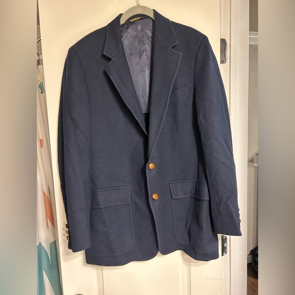 Men’s 38L Navy Sports Coat - Picture 1 of 3